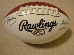 More information about "Football Autographed by Dan McCarney - Up for Bid!"