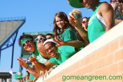 UNT Students with Wing in background