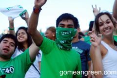 UNT getting their Gangsta on