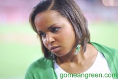 Mean Green Fan after Houston score