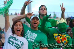 UNT Student Section Rocking it against MUTS 2013!