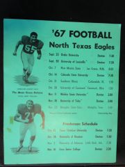 '67 Football Schedule