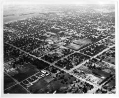 1948 Aerial Photograph of the North Texas State Teachers College Campus
