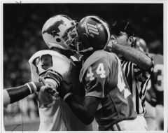 North Texas Football Game Against Southern Methodist University, 1976