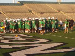 team huddle