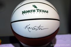 Karen Aston autographed ball