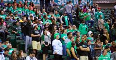 UNT fans in the Pit