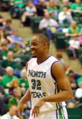 UNT player Roger Franklin