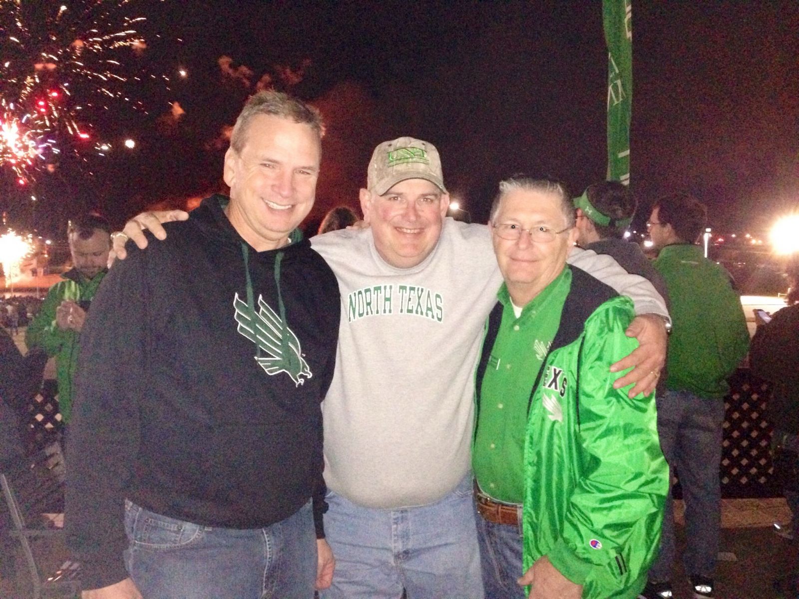 UNT Bonfire 2013 (UNT90, Green Dozer, KRAM)