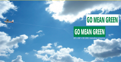 Go Mean Green Air Banner Mock Up