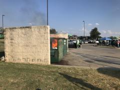 Actual Real UNT Dumpster Fire